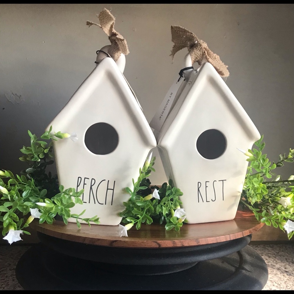 Rae Dunn Perch and Nest Birdhouse